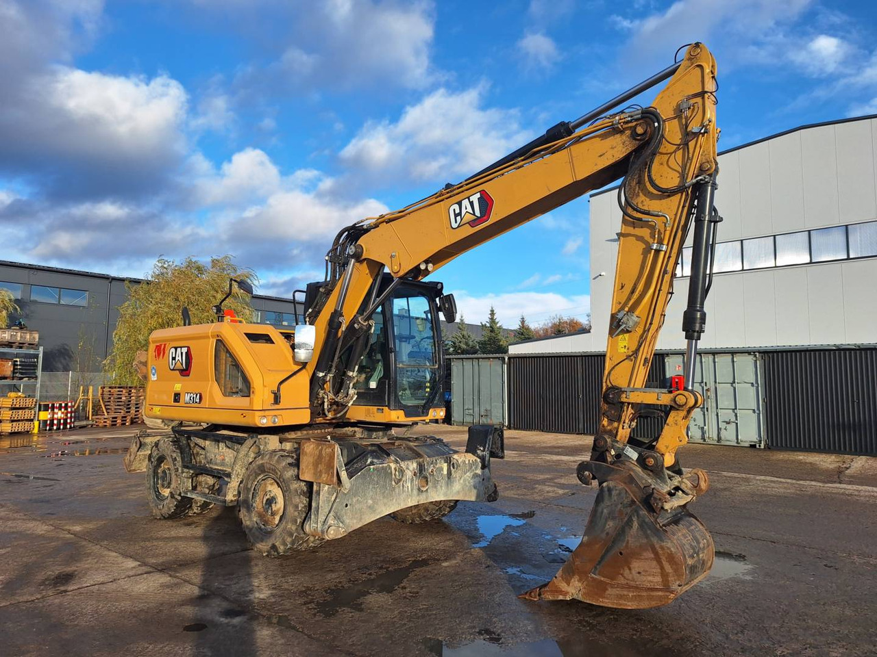 CAT M 314 - Máy xúc bánh lốp: hình 2 CAT M 314 - Máy xúc bánh lốp: hình 2