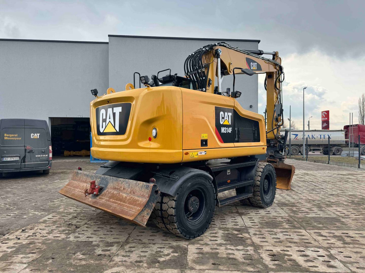 CAT M314F - Máy xúc bánh lốp: hình 3 CAT M314F - Máy xúc bánh lốp: hình 3