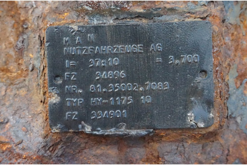 MAN HY-1175-01 37/10 81.35002-7921 - Trục sau cho Xe tải: hình 4 MAN HY-1175-01 37/10 81.35002-7921 - Trục sau cho Xe tải: hình 4