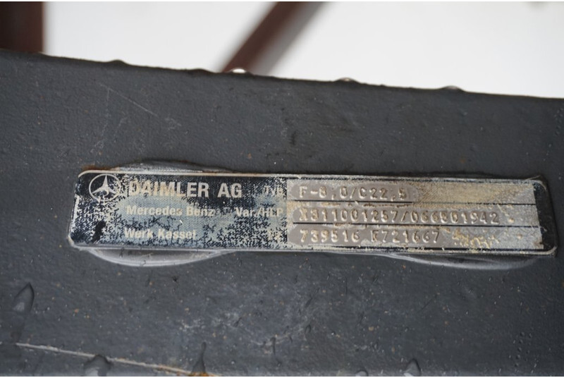 Mercedes-Benz F-8/C22.5 - Trục trước cho Xe tải: hình 2 Mercedes-Benz F-8/C22.5 - Trục trước cho Xe tải: hình 2