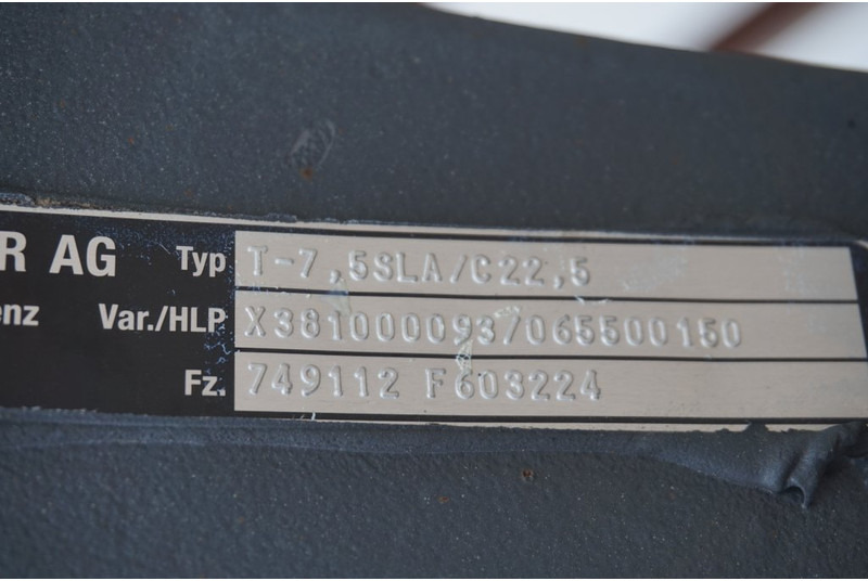 Mercedes-Benz F-8A/C22.5 - Trục trước cho Xe tải: hình 4 Mercedes-Benz F-8A/C22.5 - Trục trước cho Xe tải: hình 4