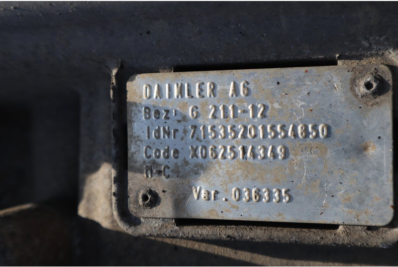 Mercedes-Benz G211-12KL MP4 OM470 715.352.01.554850 - Hộp số cho Xe tải: hình 5 Mercedes-Benz G211-12KL MP4 OM470 715.352.01.554850 - Hộp số cho Xe tải: hình 5