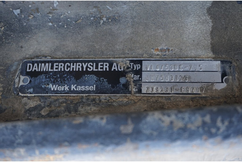 Mercedes-Benz VL4/53DC-7.5 - Trục trước cho Xe tải: hình 2 Mercedes-Benz VL4/53DC-7.5 - Trục trước cho Xe tải: hình 2