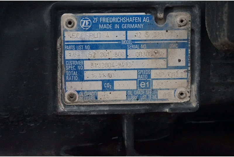 ZF 16S2331TD+IT3 81.32004-6425 - Hộp số cho Xe tải: hình 5 ZF 16S2331TD+IT3 81.32004-6425 - Hộp số cho Xe tải: hình 5