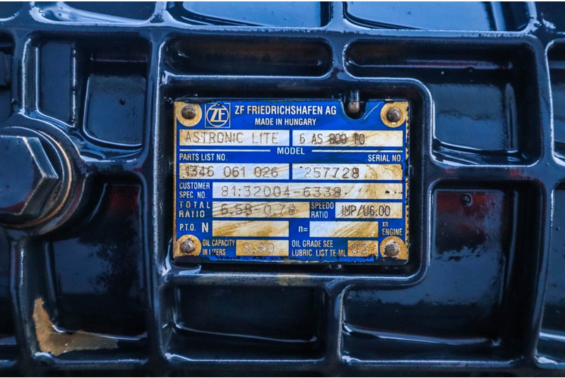ZF 6AS800TO TGL EURO6 - Hộp số cho Xe tải: hình 5 ZF 6AS800TO TGL EURO6 - Hộp số cho Xe tải: hình 5