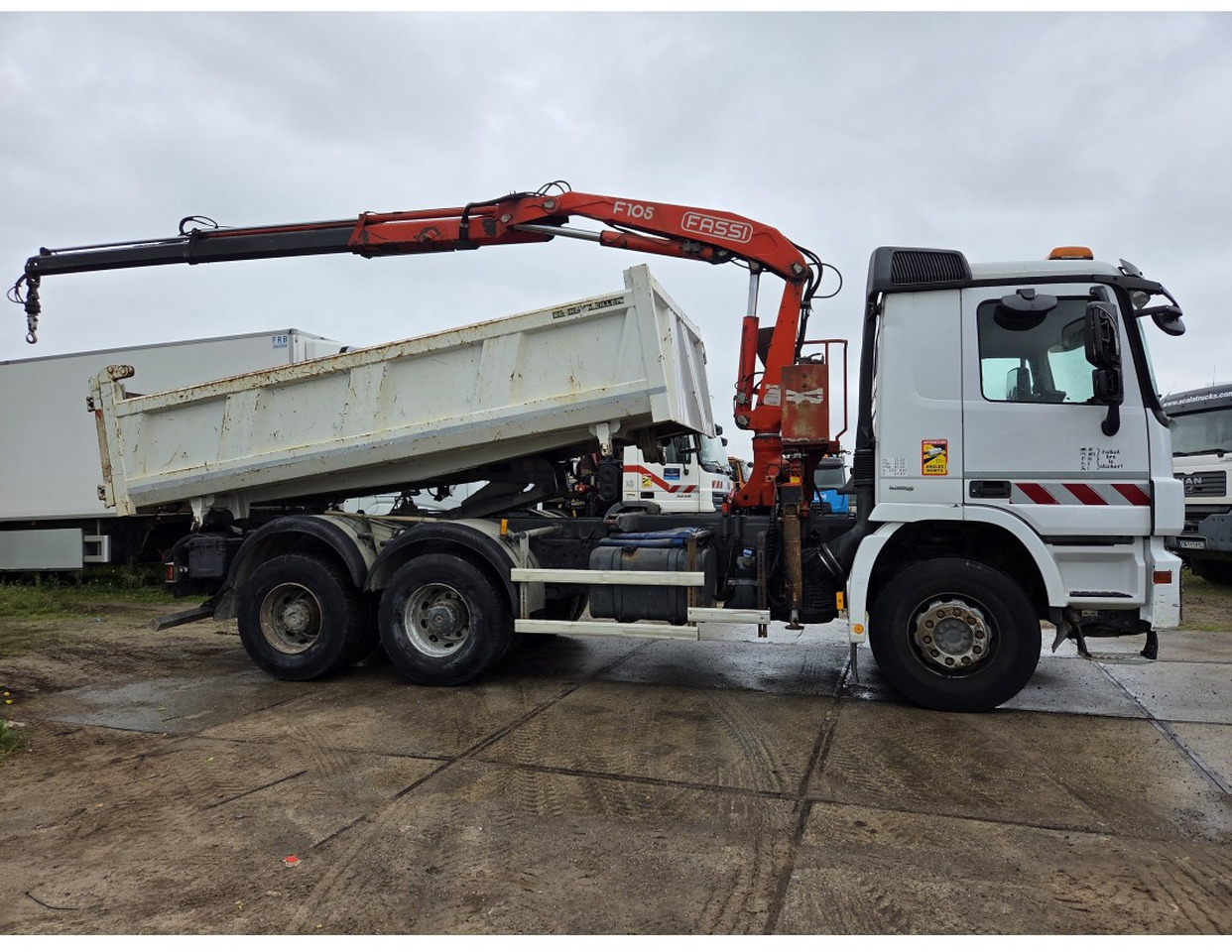 MERCEDESA CTROS 3341 6X4 TIPPER CRANE FASSI F105 - Xe ben, Xe cẩu tự hành: hình 5 MERCEDESA CTROS 3341 6X4 TIPPER CRANE FASSI F105 - Xe ben, Xe cẩu tự hành: hình 5