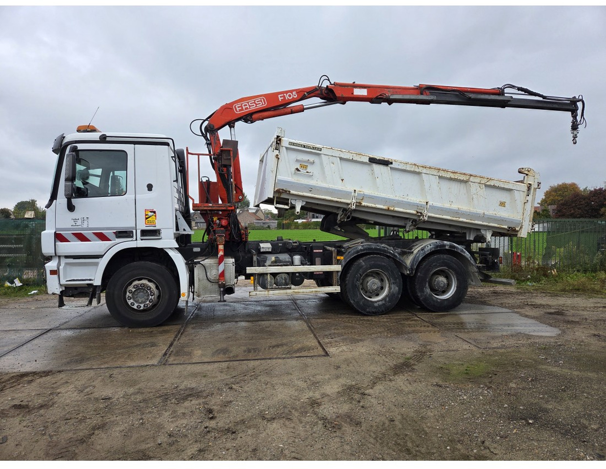MERCEDESA CTROS 3341 6X4 TIPPER CRANE FASSI F105 - Xe ben, Xe cẩu tự hành: hình 2 MERCEDESA CTROS 3341 6X4 TIPPER CRANE FASSI F105 - Xe ben, Xe cẩu tự hành: hình 2