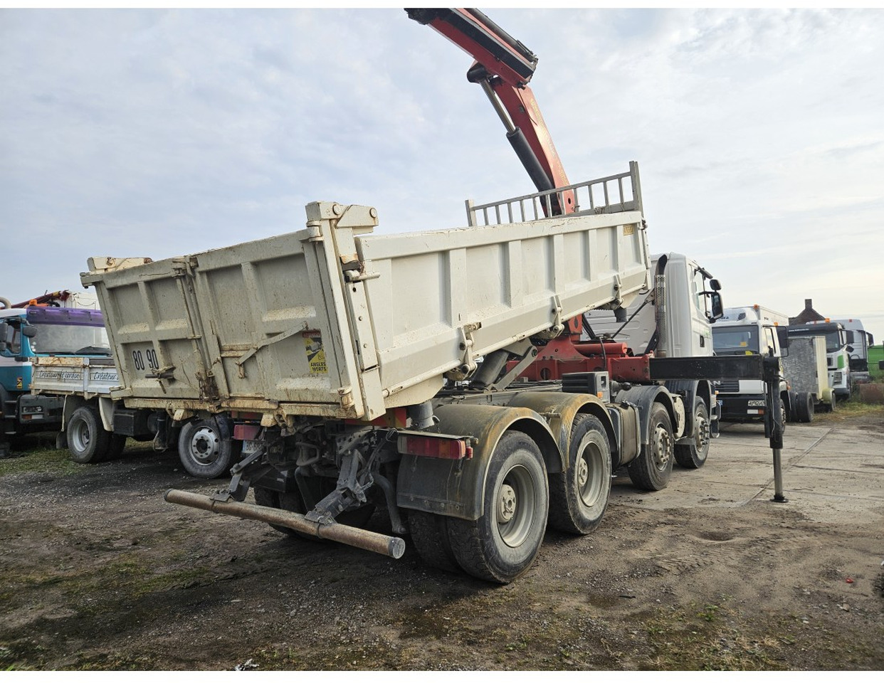 Scania R420 8x4 Tipper Crane Palfinger 23500 - Xe ben, Xe cẩu tự hành: hình 2 Scania R420 8x4 Tipper Crane Palfinger 23500 - Xe ben, Xe cẩu tự hành: hình 2