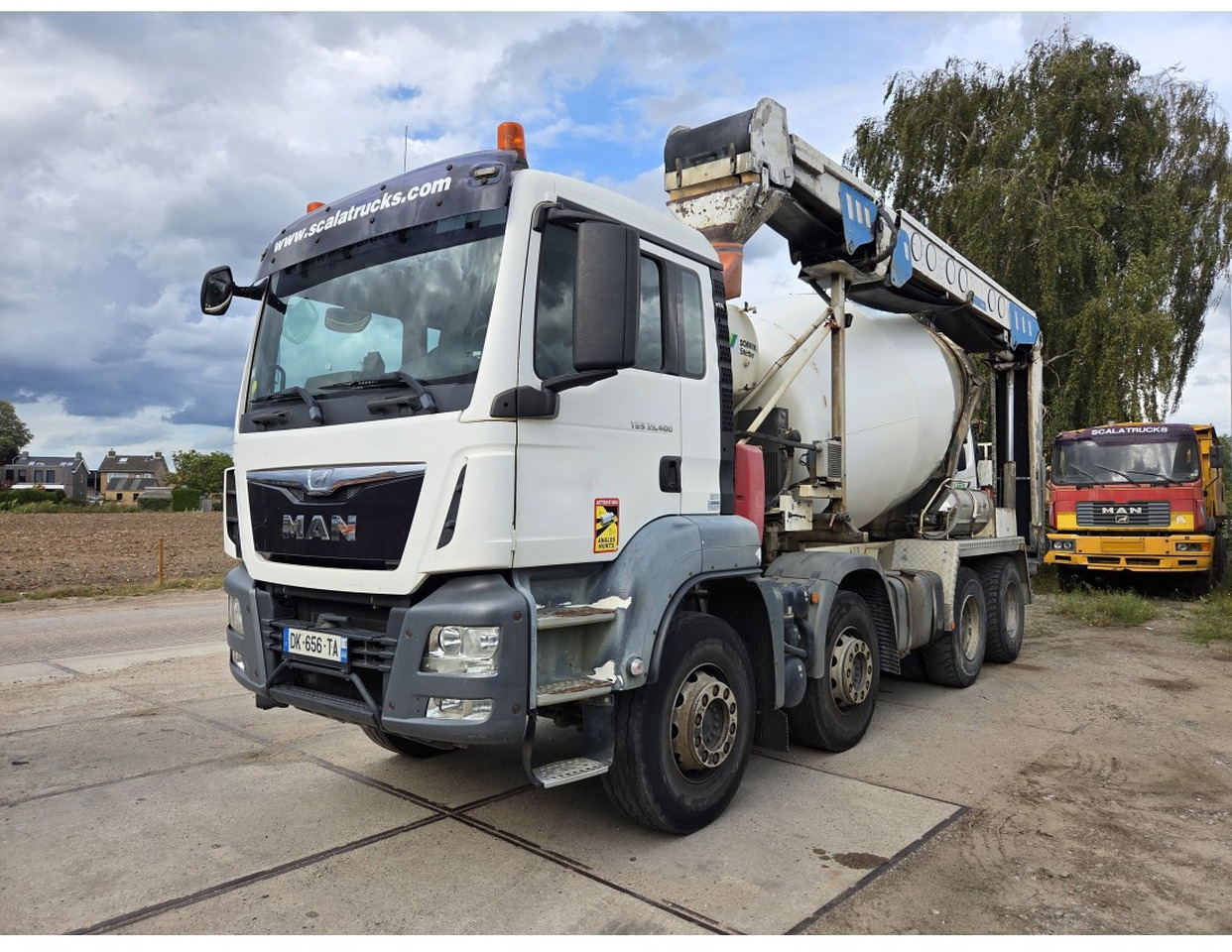 TGS 35.400 8X4 Concrete Mixer Stetter Euro 6 Steelsuspension - Xe trộn bê tông: hình 1 TGS 35.400 8X4 Concrete Mixer Stetter Euro 6 Steelsuspension - Xe trộn bê tông: hình 1