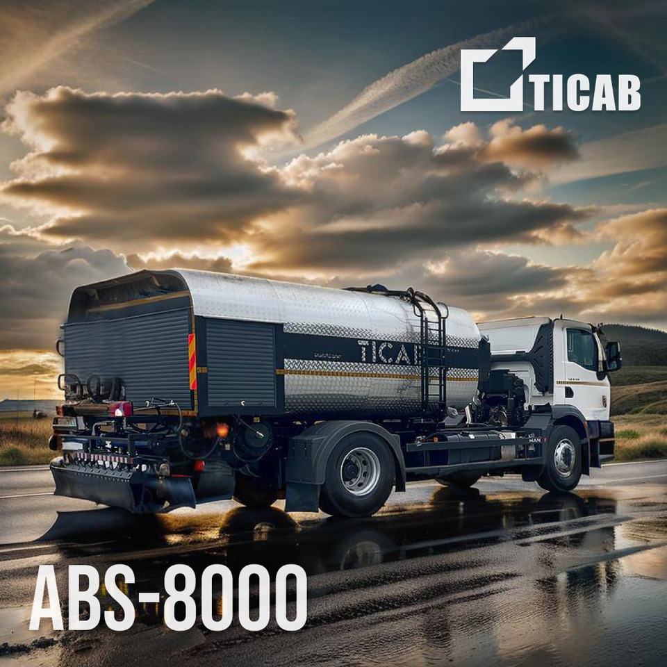TICAB Аutonomous Asphalt Sprayer 8000 L, Asphalt Distributor, Manufacturer - Xe bơm bê tông: hình 3 TICAB Аutonomous Asphalt Sprayer 8000 L, Asphalt Distributor, Manufacturer - Xe bơm bê tông: hình 3