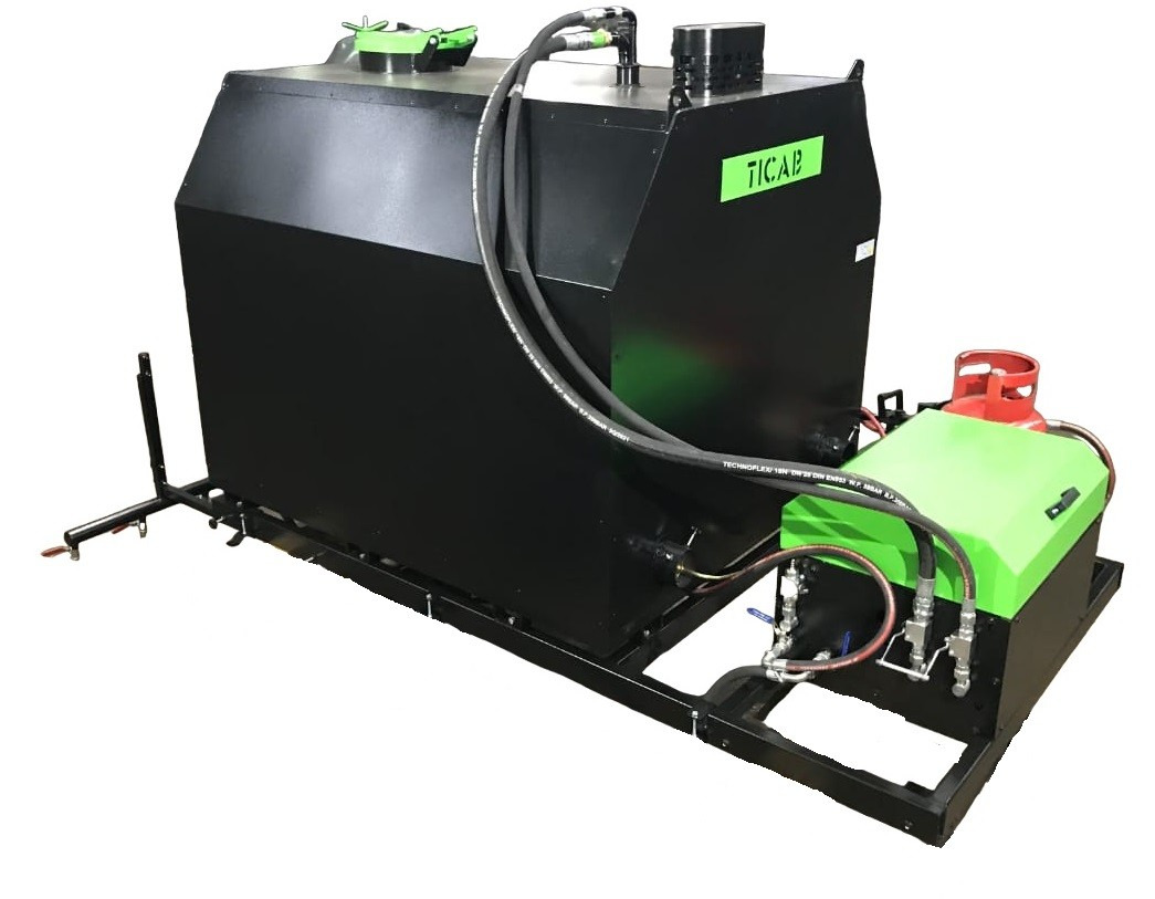 TICAB Manufacturer, Bitumen Sprayer, Asphalt Distributor, 2000L - Máy phun nhựa đường: hình 1 TICAB Manufacturer, Bitumen Sprayer, Asphalt Distributor, 2000L - Máy phun nhựa đường: hình 1