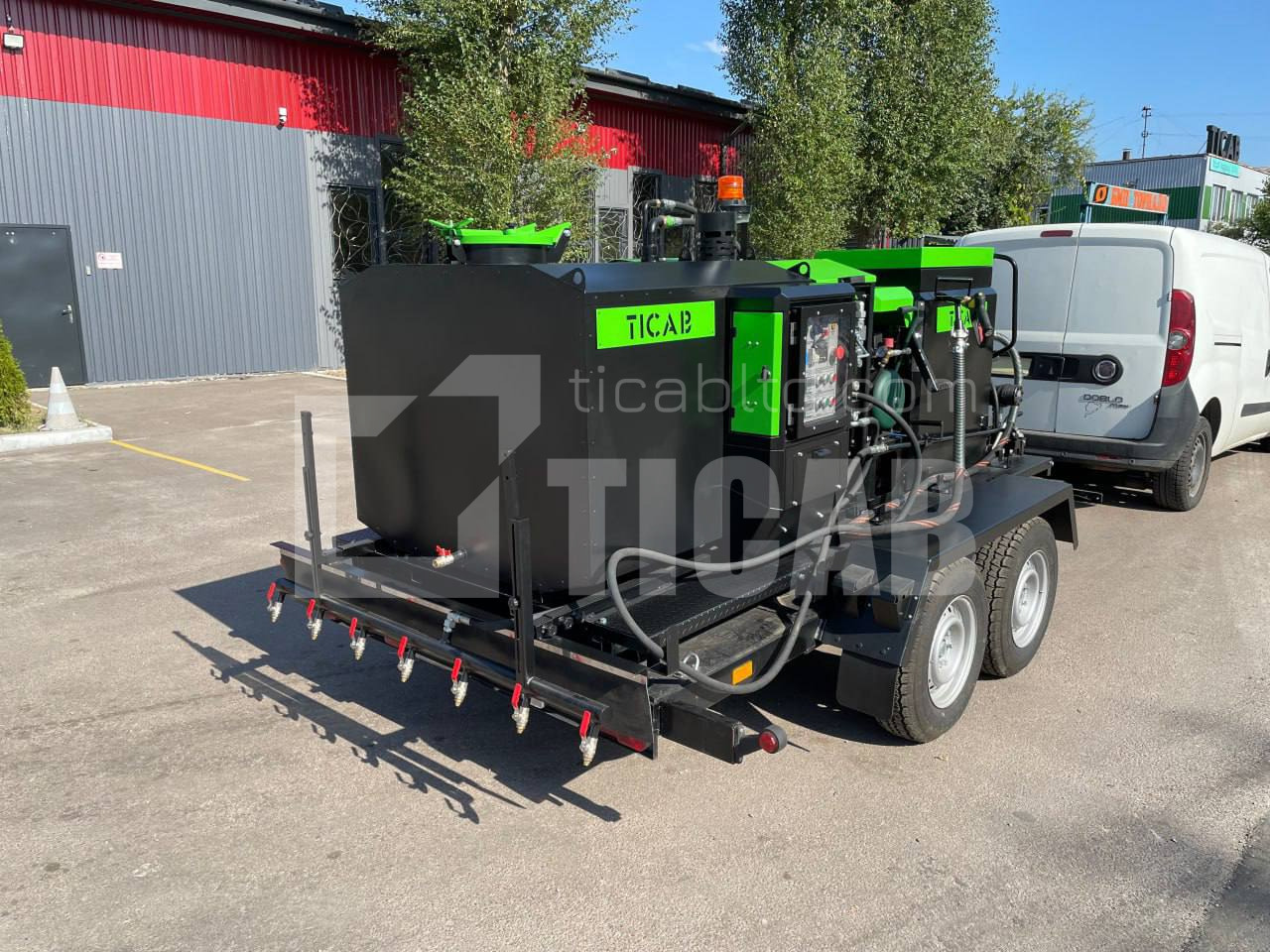 TICAB New Bitumen Combo Machine, Asphalt Crack Sealer, Asphalt Distributor, Manufacturer, - Máy phun nhựa đường: hình 3 TICAB New Bitumen Combo Machine, Asphalt Crack Sealer, Asphalt Distributor, Manufacturer, - Máy phun nhựa đường: hình 3