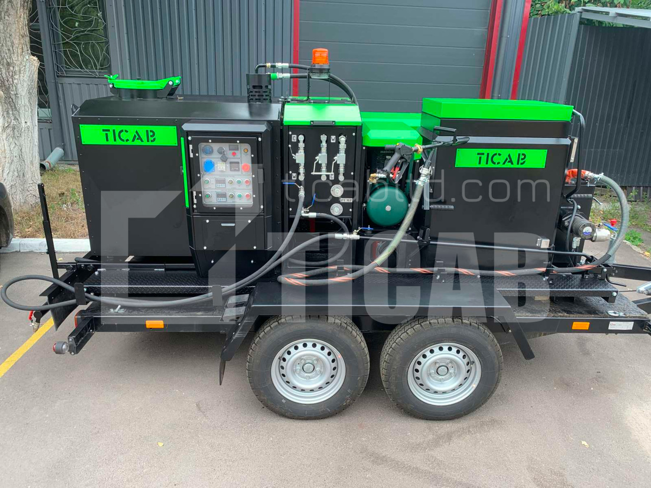 TICAB New Bitumen Combo Machine, Asphalt Crack Sealer, Asphalt Distributor, Manufacturer, - Máy phun nhựa đường: hình 1 TICAB New Bitumen Combo Machine, Asphalt Crack Sealer, Asphalt Distributor, Manufacturer, - Máy phun nhựa đường: hình 1