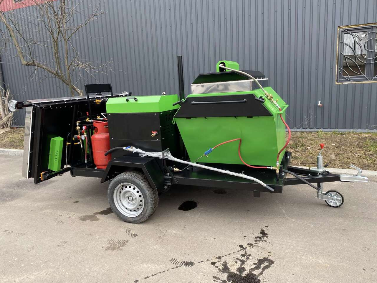 TICAB New Pothole Patching Machine, Asphalt Infrared Patching, Manufacturer, MIRA-3 - Máy nhựa đường: hình 4 TICAB New Pothole Patching Machine, Asphalt Infrared Patching, Manufacturer, MIRA-3 - Máy nhựa đường: hình 4