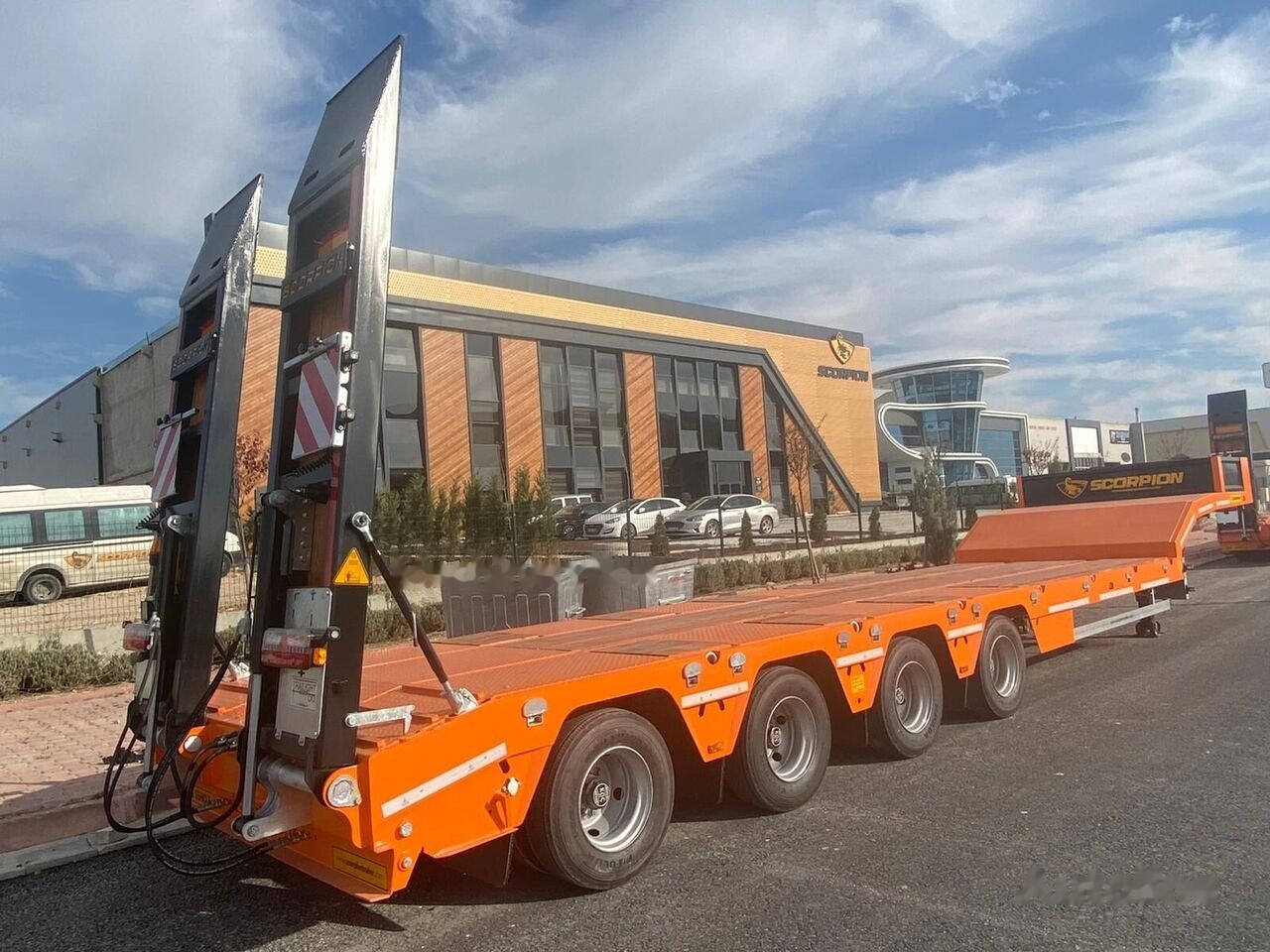 Scorpion Trailer 2024 NEW 4 AXLE (MANUFACTURER COMPANY) - Sơ mi rơ moóc thùng thấp: hình 2 Scorpion Trailer 2024 NEW 4 AXLE (MANUFACTURER COMPANY) - Sơ mi rơ moóc thùng thấp: hình 2