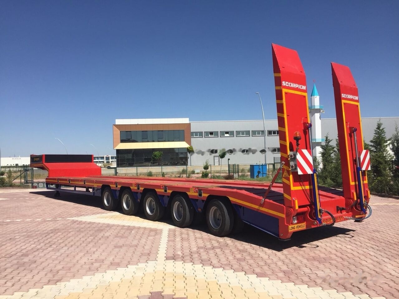 Scorpion Trailer 2024 NEW 5 AXLE (MANUFACTURER COMPANY) - Sơ mi rơ moóc thùng thấp: hình 5 Scorpion Trailer 2024 NEW 5 AXLE (MANUFACTURER COMPANY) - Sơ mi rơ moóc thùng thấp: hình 5