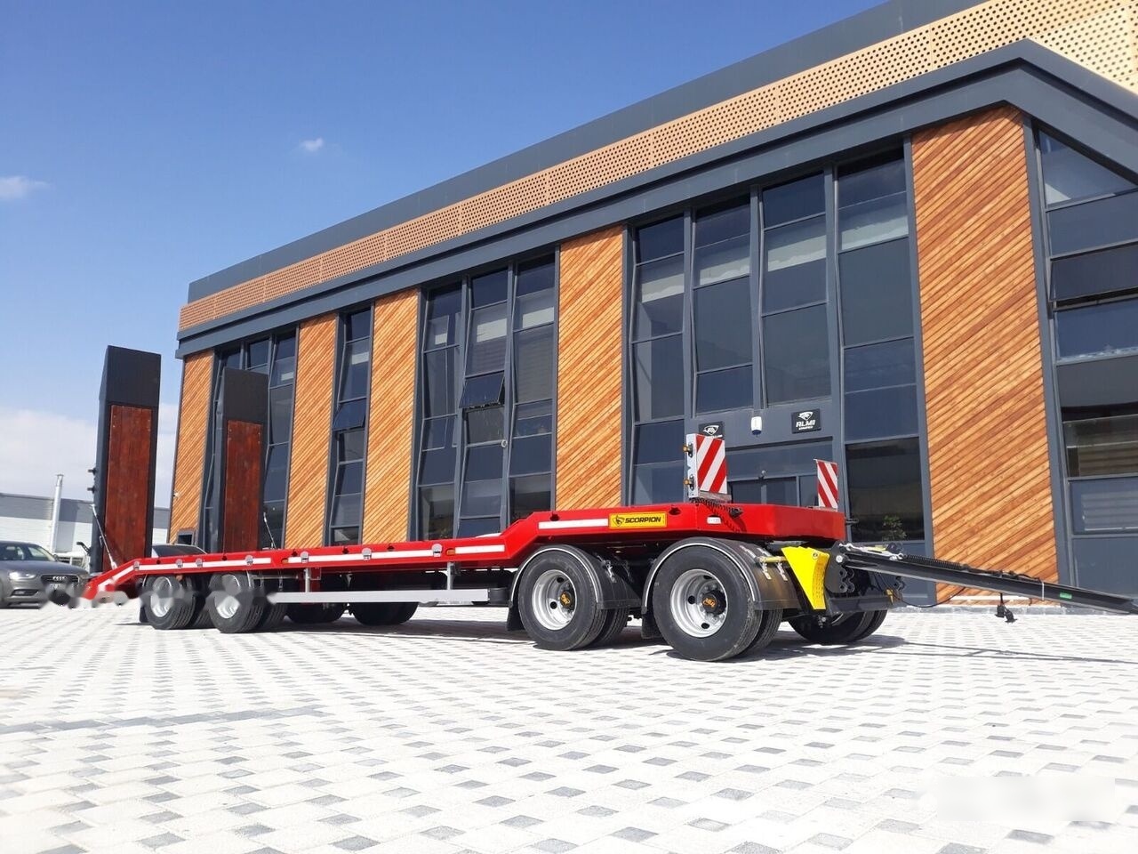 Rơ moóc thùng thấp để vận chuyển máy móc nặng mới Scorpion Trailer SCORPION TRAILER UNUSED 4 AXLE LOWLOADER (MANUFACTURER COMPANY): hình 11 Rơ moóc thùng thấp để vận chuyển máy móc nặng mới Scorpion Trailer SCORPION TRAILER UNUSED 4 AXLE LOWLOADER (MANUFACTURER COMPANY): hình 11