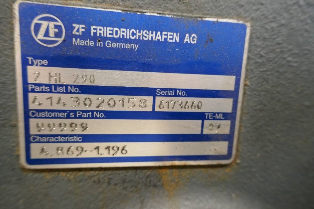 Huddig 1260E Fördelningslåda, 2HL290 - Hộp số cho Máy móc xây dựng: hình 3 Huddig 1260E Fördelningslåda, 2HL290 - Hộp số cho Máy móc xây dựng: hình 3