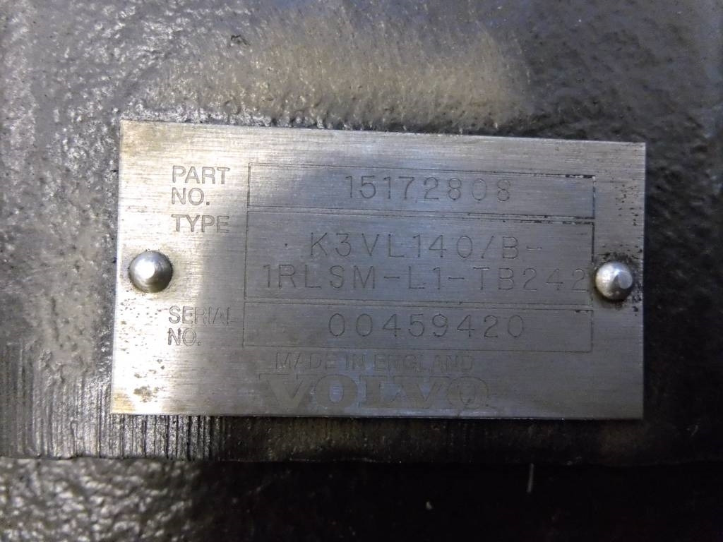 Volvo L180 HL Hydraulik pump, VOE15172808 - Thủy lực cho Máy móc xây dựng: hình 3 Volvo L180 HL Hydraulik pump, VOE15172808 - Thủy lực cho Máy móc xây dựng: hình 3