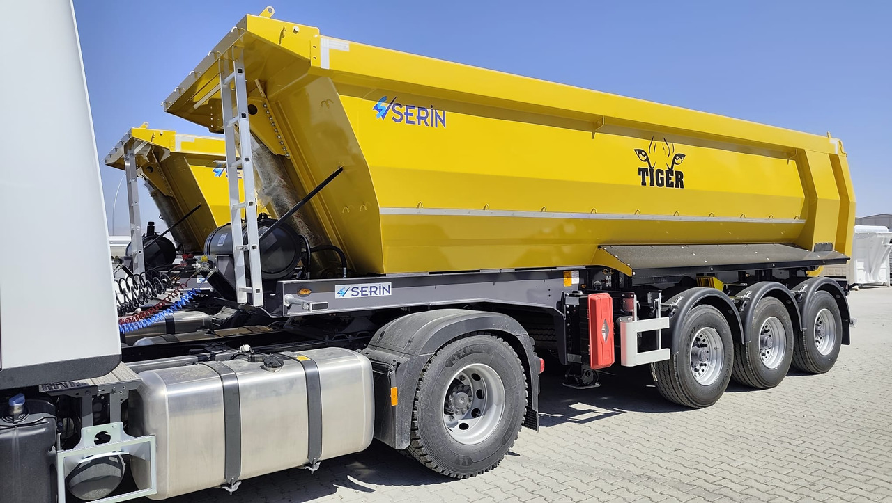SERIN Tiger Hardox Tipper Semi Trailer 20 m³/24 m³ /28 m³ - Sơ mi rơ moóc ben: hình 1 SERIN Tiger Hardox Tipper Semi Trailer 20 m³/24 m³ /28 m³ - Sơ mi rơ moóc ben: hình 1