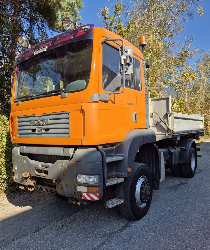 MAN 18.313 FAK 4x4, E3, ohne Kran - Xe ben: hình 1 MAN 18.313 FAK 4x4, E3, ohne Kran - Xe ben: hình 1