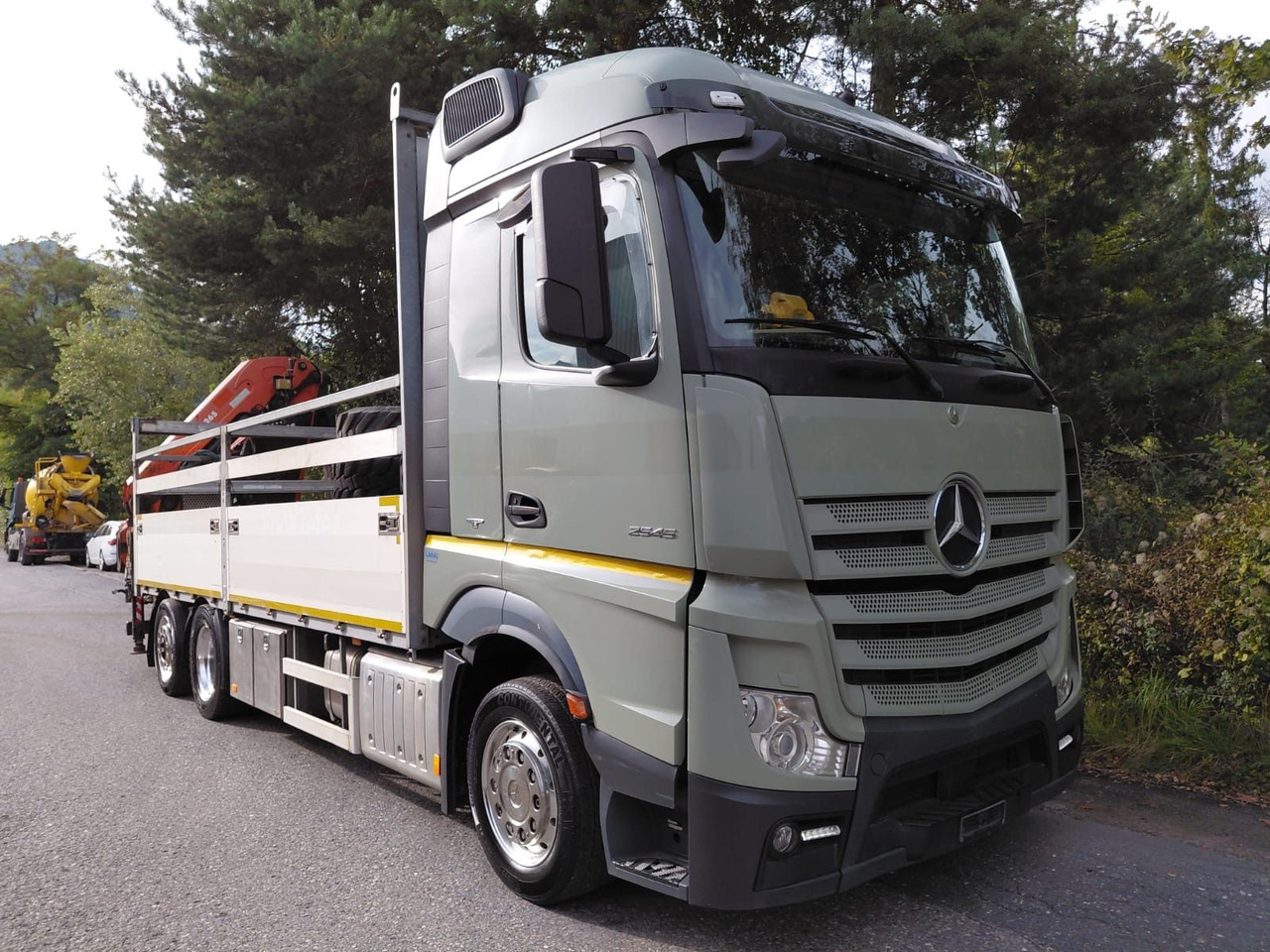 Mercedes-Benz Actros 2545 6x2, E6, Retarder, Effer 265/6S - Xe cẩu tự hành: hình 2 Mercedes-Benz Actros 2545 6x2, E6, Retarder, Effer 265/6S - Xe cẩu tự hành: hình 2