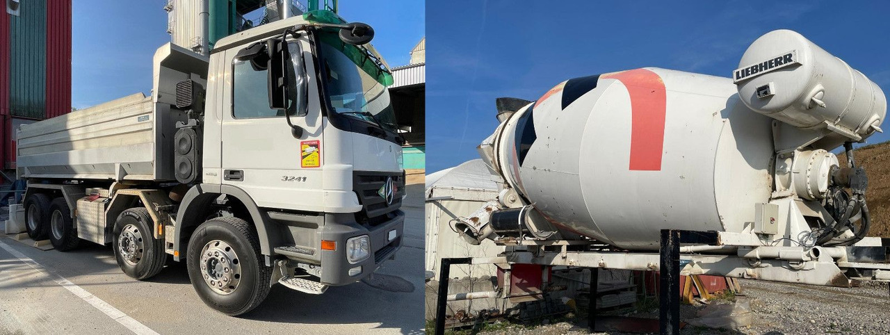 Mercedes-Benz Actros 3241 8x4,E5,Wechselsystem Mischer/Kipper - Xe trộn bê tông: hình 1 Mercedes-Benz Actros 3241 8x4,E5,Wechselsystem Mischer/Kipper - Xe trộn bê tông: hình 1