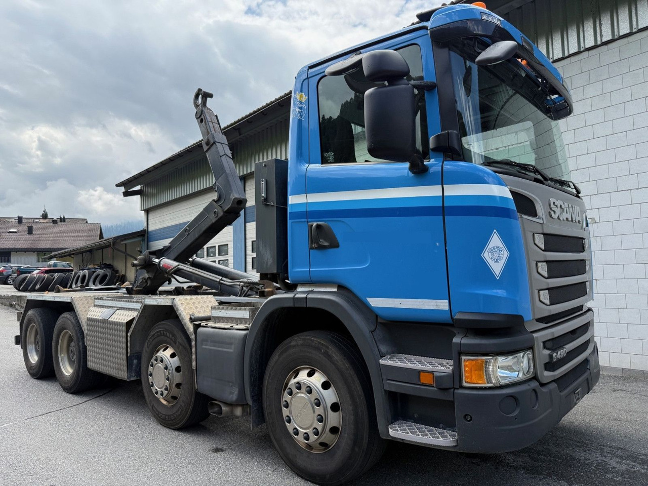 Scania G490 CB 8x4, E6, Retarder, Hiab Multilift 21ton - Xe tải nâng móc: hình 2 Scania G490 CB 8x4, E6, Retarder, Hiab Multilift 21ton - Xe tải nâng móc: hình 2