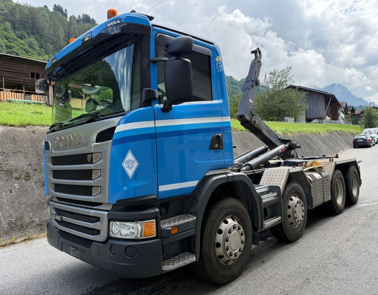 Scania G490 CB 8x4, E6, Retarder, Hiab Multilift 21ton - Xe tải nâng móc: hình 1 Scania G490 CB 8x4, E6, Retarder, Hiab Multilift 21ton - Xe tải nâng móc: hình 1