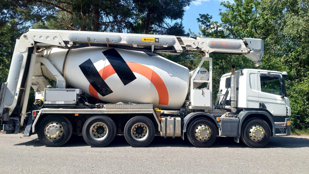 Scania P450 LB 10x4,E6,Stetter 10m³,Förderband/belt 16m - Xe trộn bê tông: hình 2 Scania P450 LB 10x4,E6,Stetter 10m³,Förderband/belt 16m - Xe trộn bê tông: hình 2
