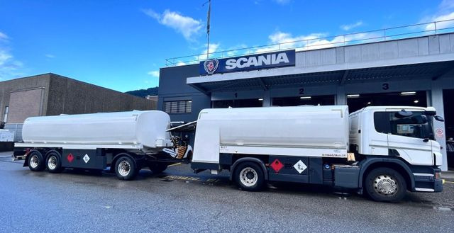 Scania P450 LB 4x2, ADR, Schwarzmueller Anhaenger Fuel - Xe bồn: hình 2 Scania P450 LB 4x2, ADR, Schwarzmueller Anhaenger Fuel - Xe bồn: hình 2