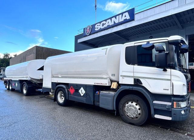 Scania P450 LB 4x2, ADR, Schwarzmueller Anhaenger Fuel - Xe bồn: hình 1 Scania P450 LB 4x2, ADR, Schwarzmueller Anhaenger Fuel - Xe bồn: hình 1