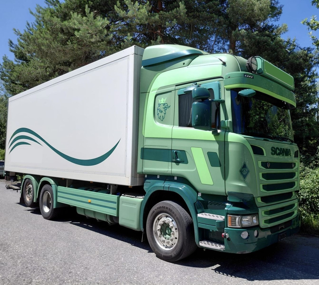 Scania R450 6x2, E6, Thermo King UT 1200, Ladebordwand - Xe tải đông lạnh: hình 4 Scania R450 6x2, E6, Thermo King UT 1200, Ladebordwand - Xe tải đông lạnh: hình 4