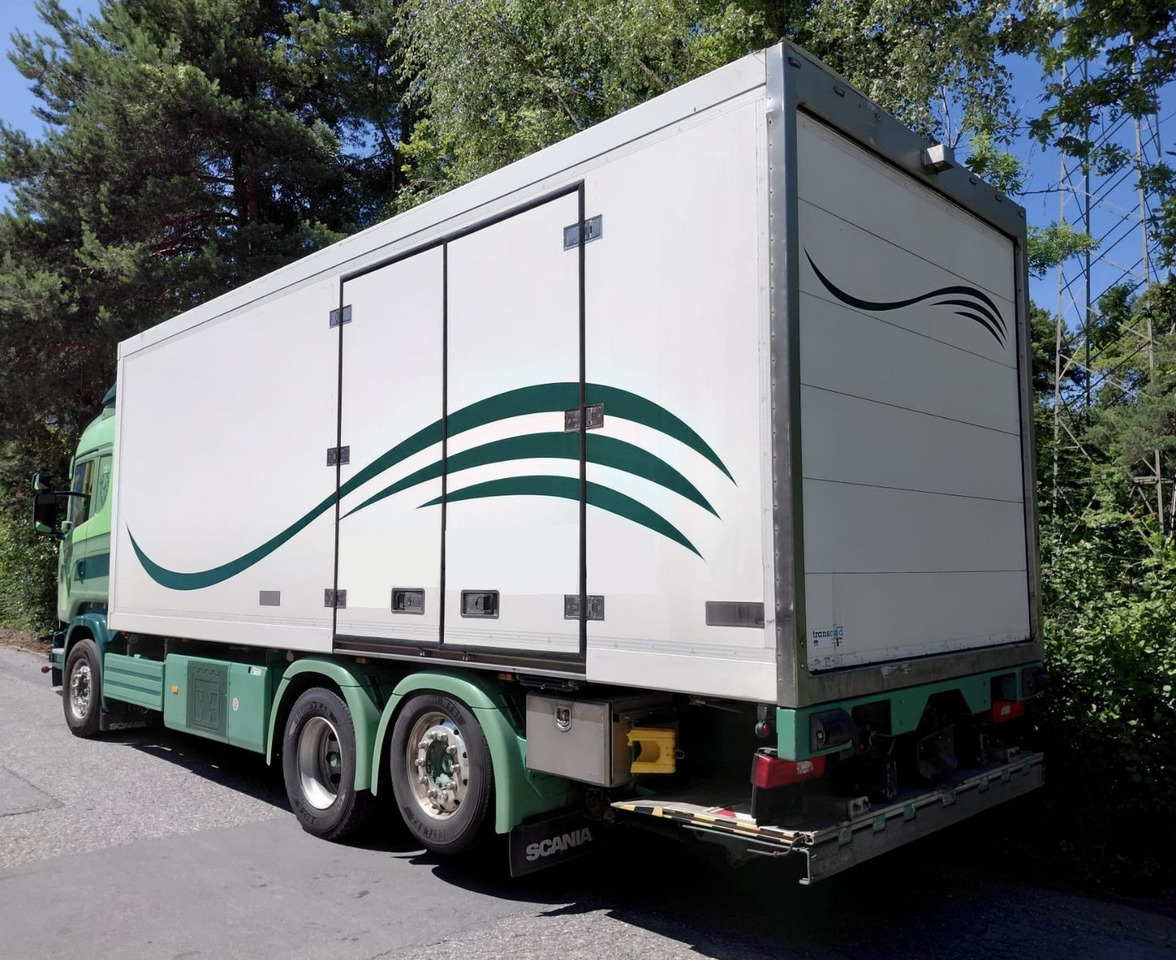 Scania R450 6x2, E6, Thermo King UT 1200, Ladebordwand - Xe tải đông lạnh: hình 5 Scania R450 6x2, E6, Thermo King UT 1200, Ladebordwand - Xe tải đông lạnh: hình 5
