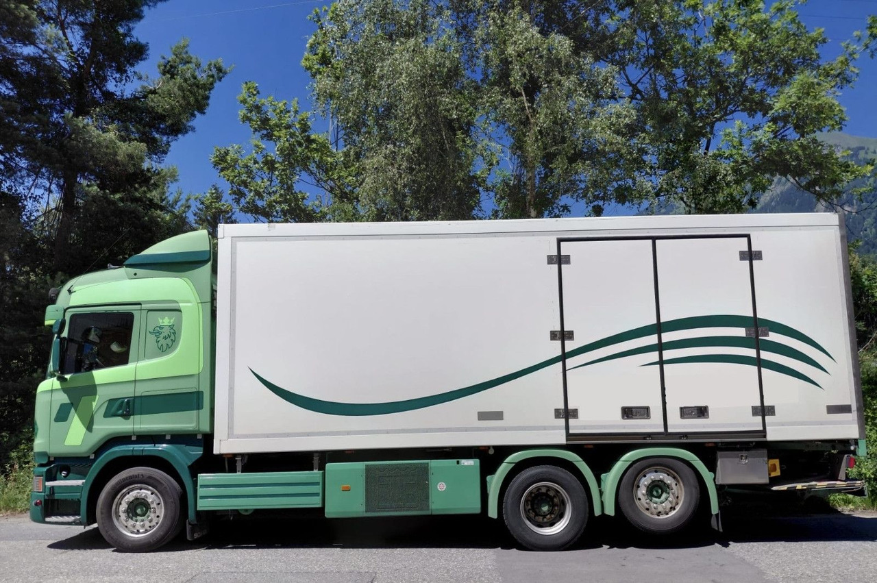 Scania R450 6x2, E6, Thermo King UT 1200, Ladebordwand - Xe tải đông lạnh: hình 2 Scania R450 6x2, E6, Thermo King UT 1200, Ladebordwand - Xe tải đông lạnh: hình 2