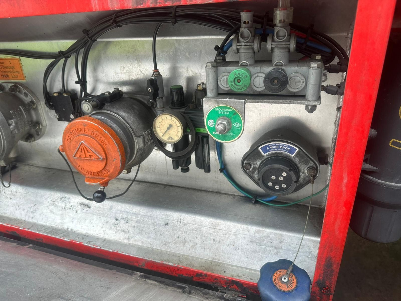 Rơ moóc bồn Willig 2 ANH 21.0, ADR, Benzin/Diesel, 19950Lite: hình 6