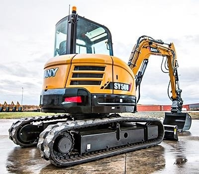 Sany SY50U  - Máy xúc bánh xích: hình 1 Sany SY50U  - Máy xúc bánh xích: hình 1