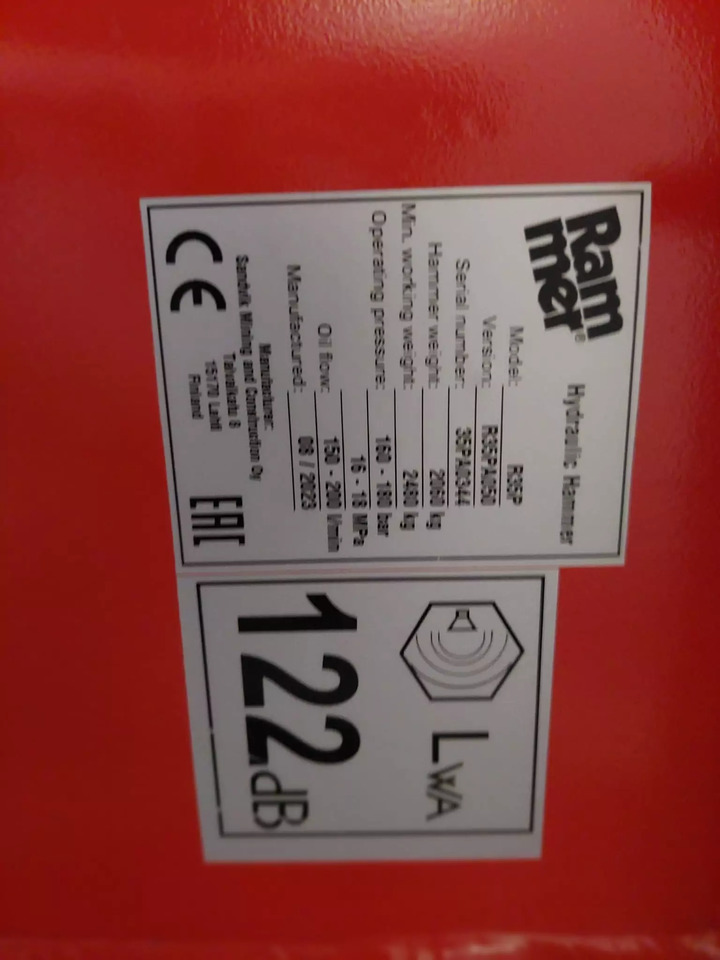 2023 Rammer R35P - Búa thủy lực: hình 3 2023 Rammer R35P - Búa thủy lực: hình 3