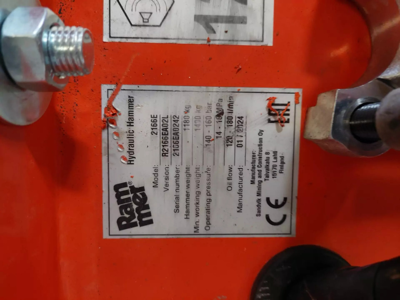 2024 Rammer 2166E - Búa thủy lực: hình 3 2024 Rammer 2166E - Búa thủy lực: hình 3