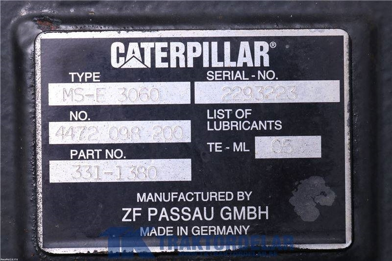 CAT M 316 D Framvagn - Trục và các bộ phận cho Máy móc xây dựng: hình 3 CAT M 316 D Framvagn - Trục và các bộ phận cho Máy móc xây dựng: hình 3