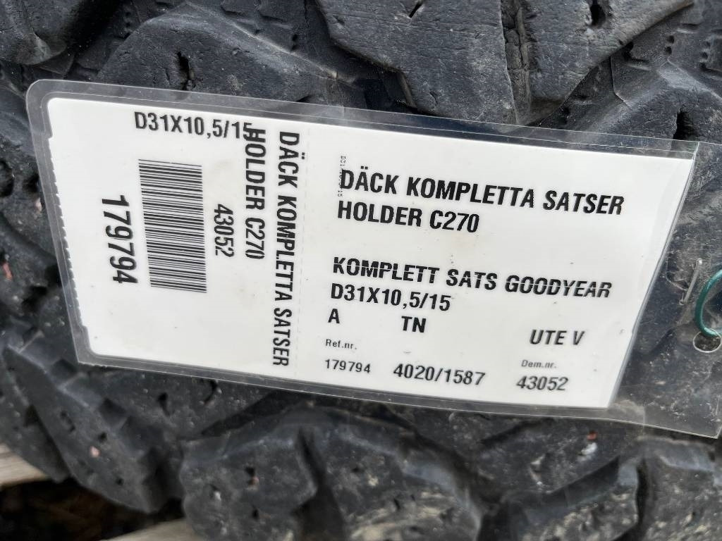 Goodyear 31X10,5 15 Holder C270 - Bánh xe: hình 4 Goodyear 31X10,5 15 Holder C270 - Bánh xe: hình 4
