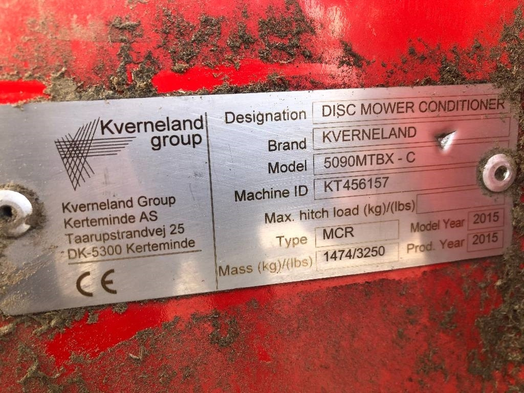 Máy cắt cỏ Kverneland Taarup 5090 MT Butterfly Dismantled: only spare parts: hình 6