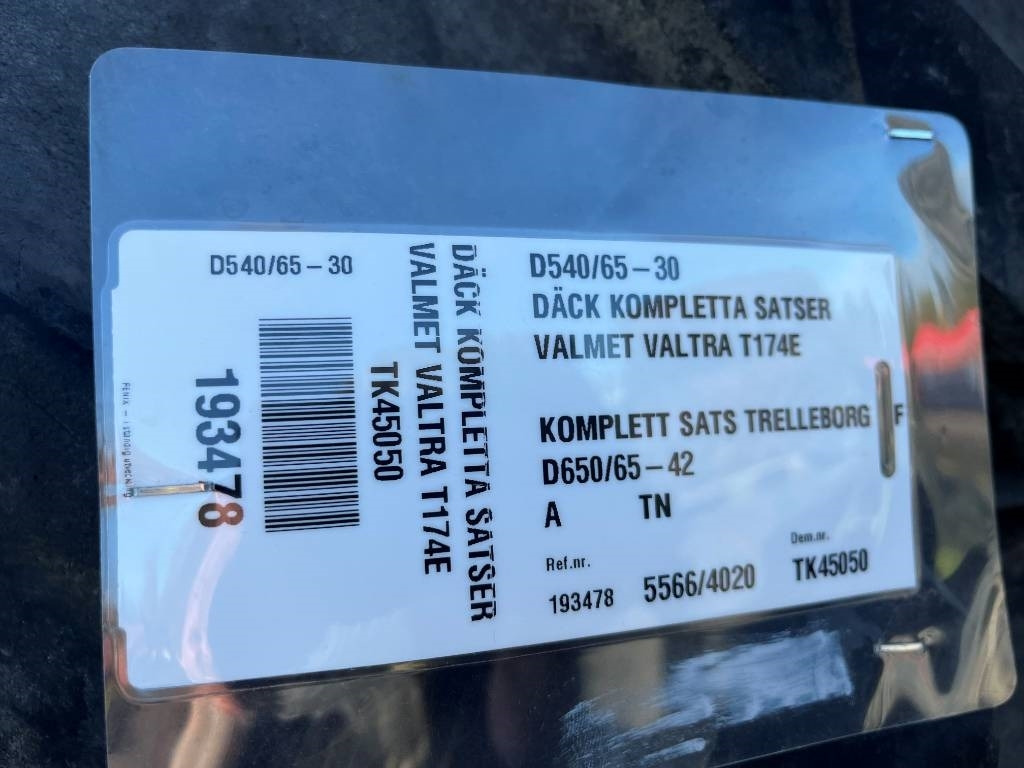 Trelleborg 650/65 42 540/65 30 till Valmet Valtra T174 - Lốp cho Máy móc nông nghiệp: hình 4 Trelleborg 650/65 42 540/65 30 till Valmet Valtra T174 - Lốp cho Máy móc nông nghiệp: hình 4