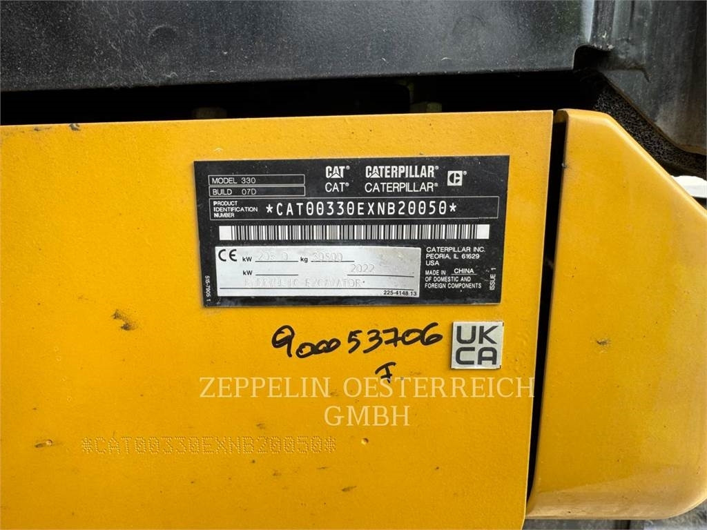 CAT 330-07 - Máy xúc bánh xích: hình 5 CAT 330-07 - Máy xúc bánh xích: hình 5