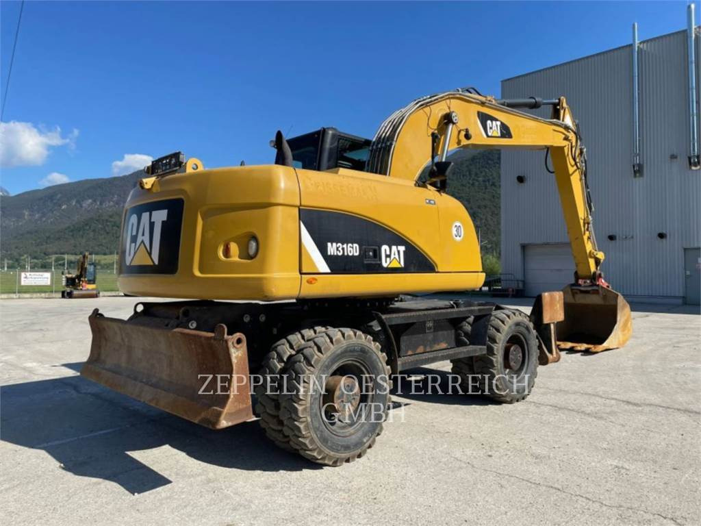 CAT M316D - Máy xúc bánh lốp: hình 4 CAT M316D - Máy xúc bánh lốp: hình 4