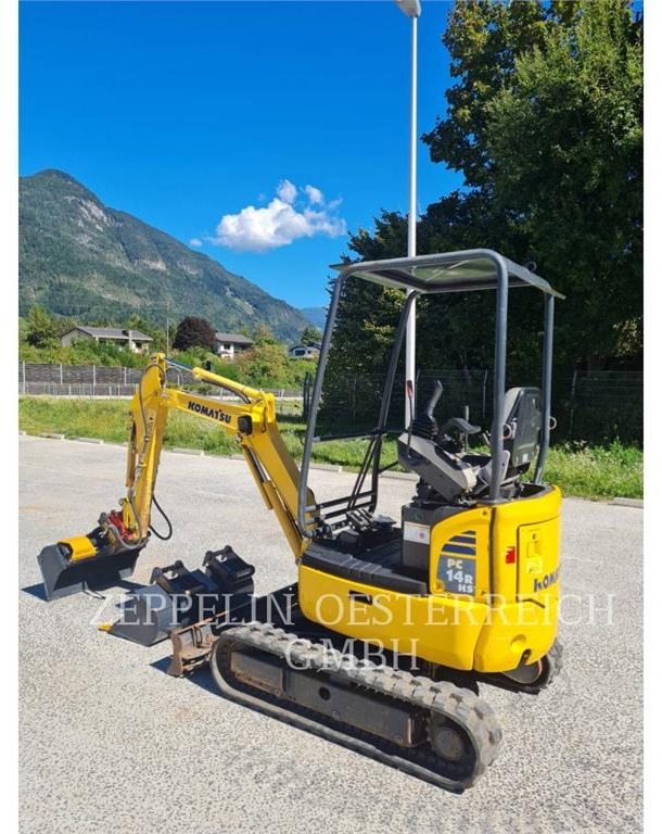 Komatsu PC14R HS - Máy xúc bánh xích: hình 3 Komatsu PC14R HS - Máy xúc bánh xích: hình 3