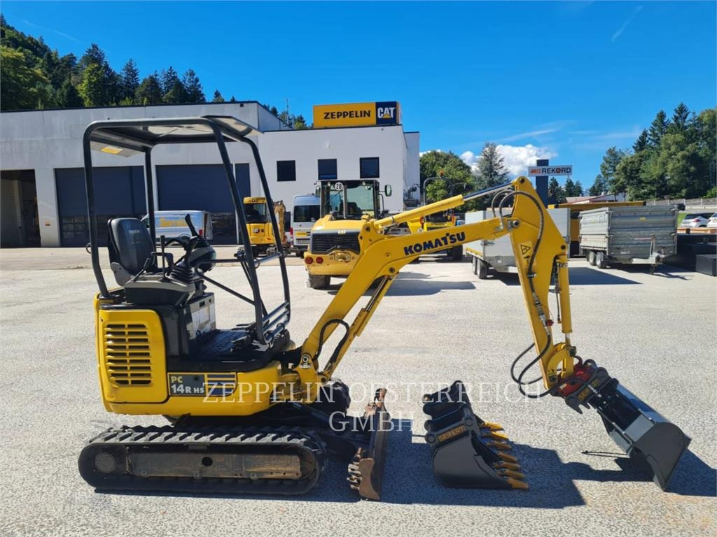 Komatsu PC14R HS - Máy xúc bánh xích: hình 2 Komatsu PC14R HS - Máy xúc bánh xích: hình 2