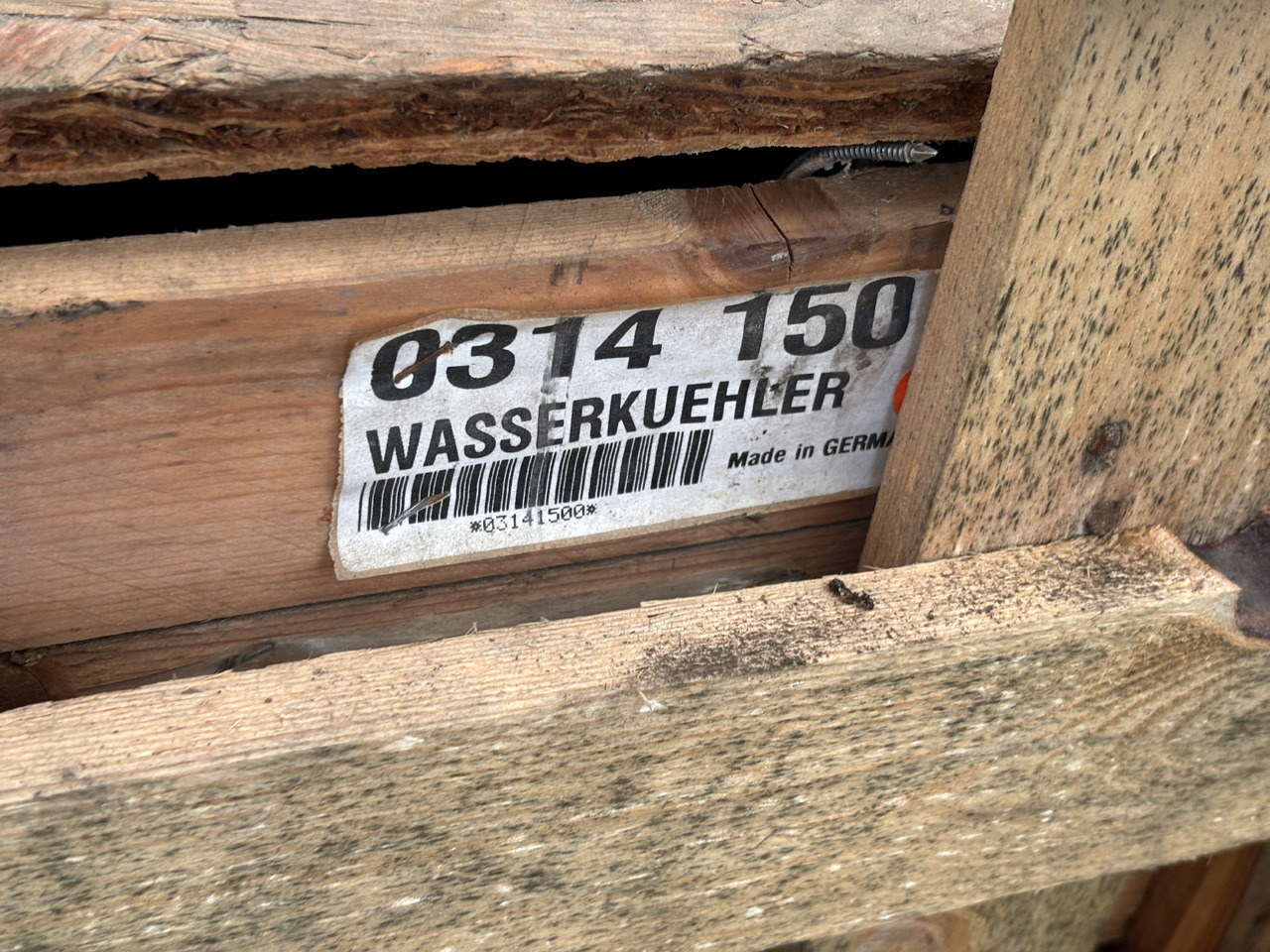 Bộ tản nhiệt cho Máy móc nông nghiệp CLAAS Ranger 920 925 928 964 970 975 Chłodnica Wody NOWA 00 0314 150 0 0314150: hình 6 Bộ tản nhiệt cho Máy móc nông nghiệp CLAAS Ranger 920 925 928 964 970 975 Chłodnica Wody NOWA 00 0314 150 0 0314150: hình 6