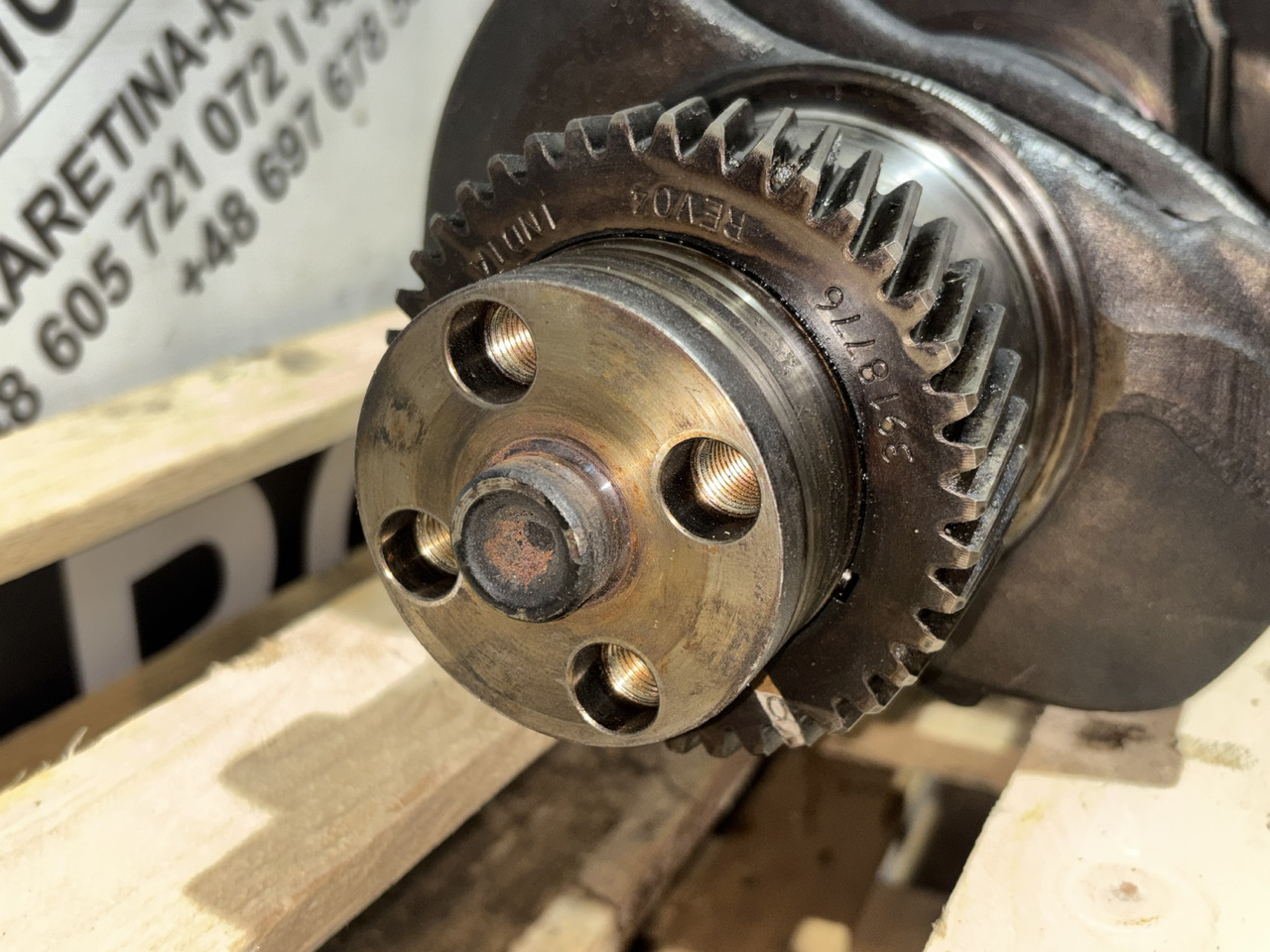 Case 5130 5140 5150 Maxxum 5140 Cummins 6BT Wał Korbowy J908032 J929037 J918324 - Trục khuỷu cho Máy móc nông nghiệp: hình 5 Case 5130 5140 5150 Maxxum 5140 Cummins 6BT Wał Korbowy J908032 J929037 J918324 - Trục khuỷu cho Máy móc nông nghiệp: hình 5