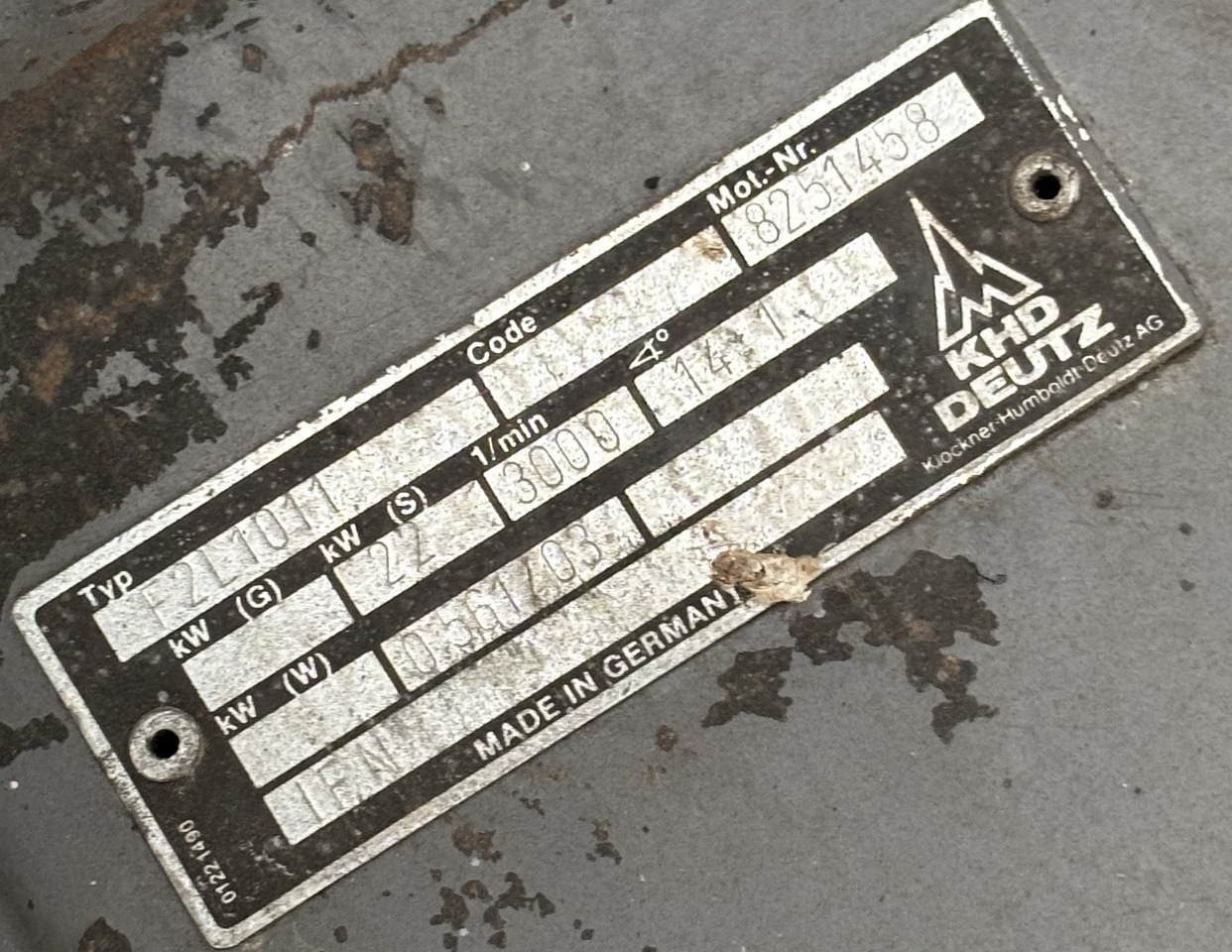 Deutz F2L1011 Silnik Blok Koło Zamachowe Tłok Pokrywa CZĘŚCI - Bánh đà cho Máy móc nông nghiệp: hình 2 Deutz F2L1011 Silnik Blok Koło Zamachowe Tłok Pokrywa CZĘŚCI - Bánh đà cho Máy móc nông nghiệp: hình 2